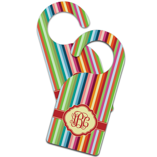 Retro Vertical Stripes Door Hanger - MAIN