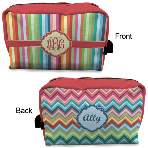 Retro Vertical Stripes Dopp Kit - Approval