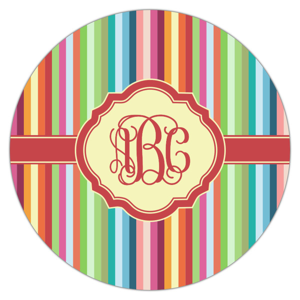 Retro Vertical Stripes Drink Topper - Medium - Single