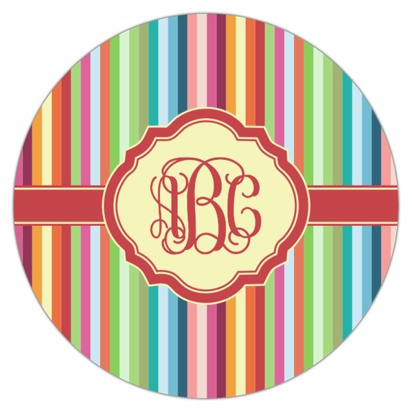 Retro Vertical Stripes Drink Topper - Small - Single