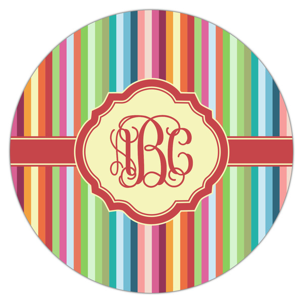 Retro Vertical Stripes Drink Topper - XLarge - Single