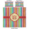 Retro Vertical Stripes Duvet Cover Set - King - Approval