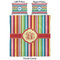 Retro Vertical Stripes Duvet Cover Set - Queen - Approval