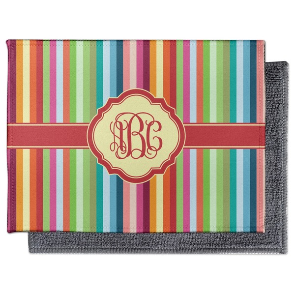 Retro Vertical Stripes Electronic Screen Wipe - Flat