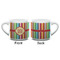Retro Vertical Stripes Espresso Cup - 6oz (Double Shot) (APPROVAL)