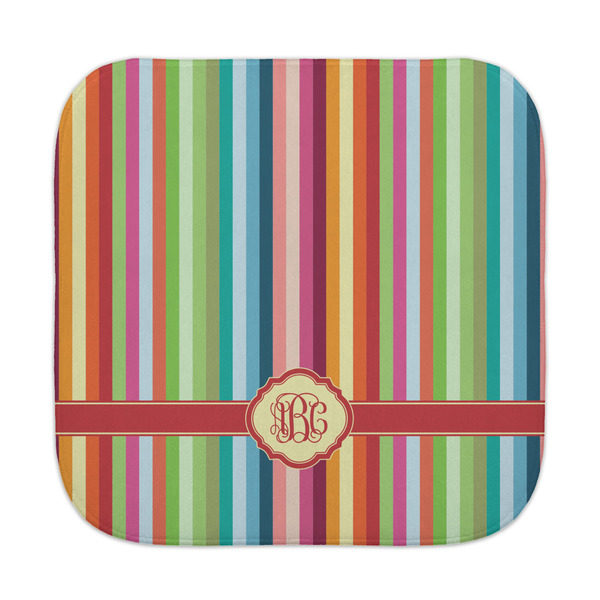Custom Retro Vertical Stripes Face Towel (Personalized)