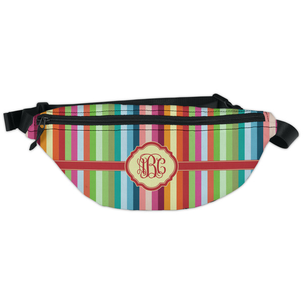 Custom Retro Vertical Stripes Fanny Pack - Classic Style (Personalized)