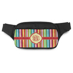 Retro Vertical Stripes Fanny Pack (Personalized)