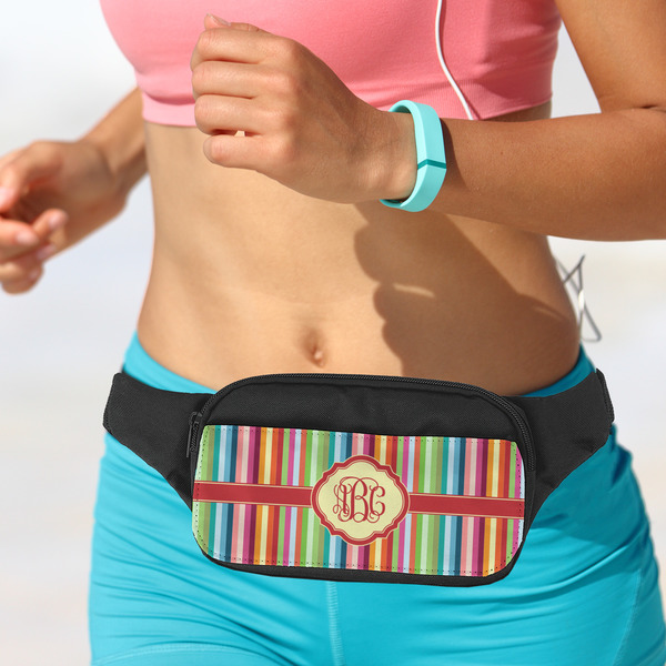 Retro Vertical Stripes Fanny Packs - LIFESTYLE