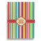Retro Vertical Stripes Garden Flags - Large - Double Sided - FRONT