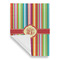 Retro Vertical Stripes Garden Flags - Large - Single Sided - FRONT FOLDED