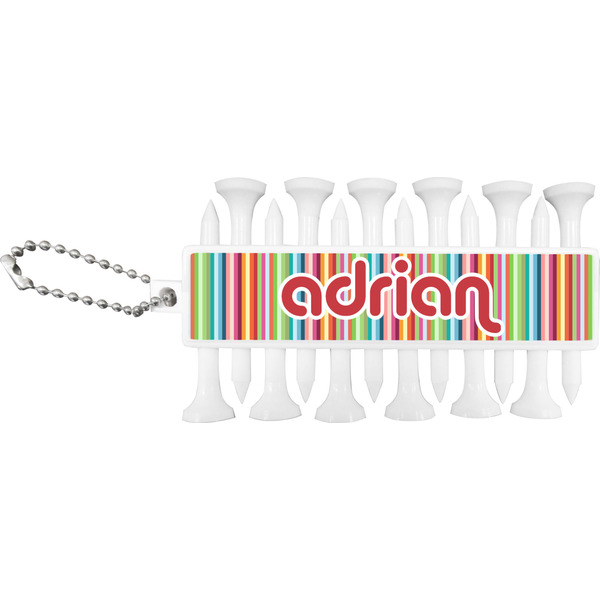 Retro Vertical Stripes Golf Buddy