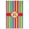 Retro Vertical Stripes Golf Towel - Poly-Cotton Blend w/ Monograms