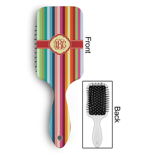 Retro Vertical Stripes Hair Brush - Approval