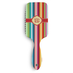Retro Vertical Stripes Hair Brushes (Personalized)