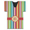 Retro Vertical Stripes Jersey Bottle Cooler (Personalized)