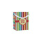 Retro Vertical Stripes Jewelry Gift Bags - Matte (Personalized)