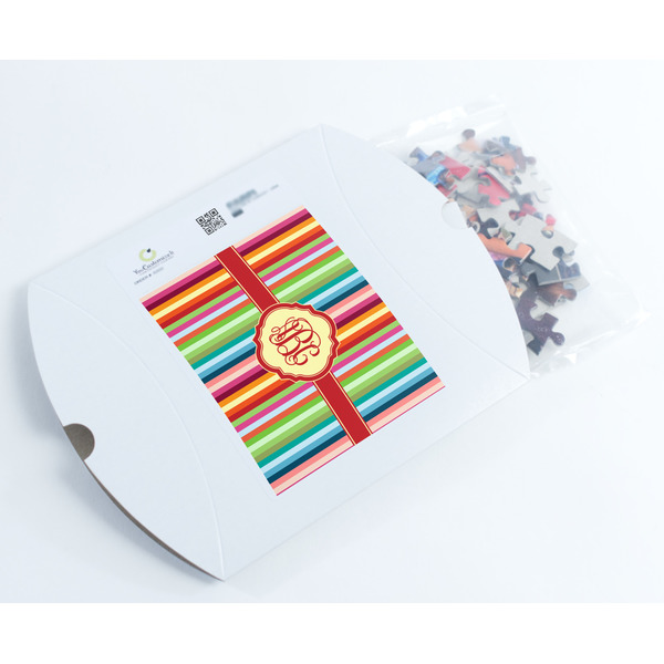 Retro Vertical Stripes Jigsaw Puzzle 110 Piece - Box