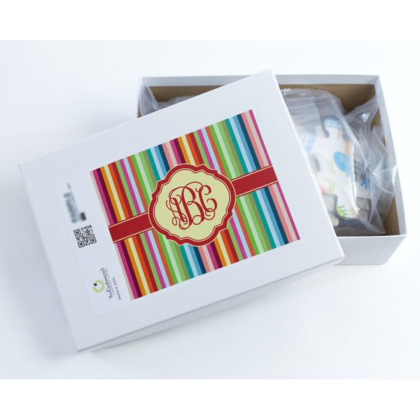 Retro Vertical Stripes Jigsaw Puzzle 30 Piece - Box