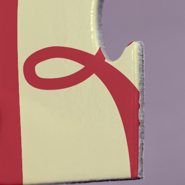 Retro Vertical Stripes Jigsaw Puzzle 30 Piece  - Close Up