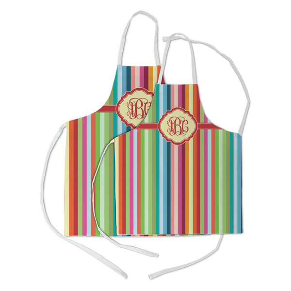 Retro Vertical Stripes Kid's Aprons - Parent - Main
