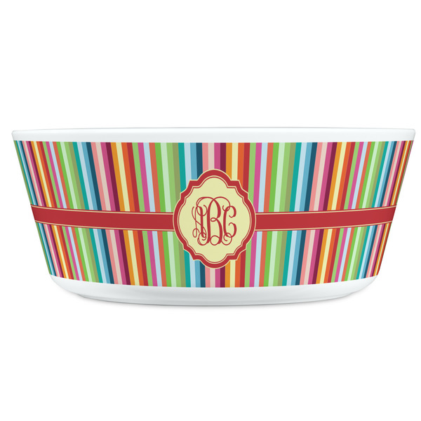 Retro Vertical Stripes Kids Bowls - FRONT