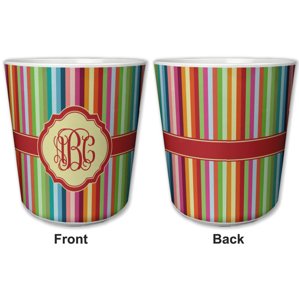 Retro Vertical Stripes Kids Cup - APPROVAL