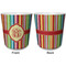 Retro Vertical Stripes Kids Cup - APPROVAL
