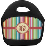 Retro Vertical Stripes Toddler Lunch Tote (Personalized)
