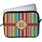 Retro Vertical Stripes Laptop Sleeve / Case - 13" (Personalized)