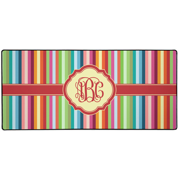 Custom Retro Vertical Stripes Gaming Mouse Pad (Personalized)