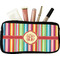 Retro Vertical Stripes Makeup / Cosmetic Bag (Personalized)