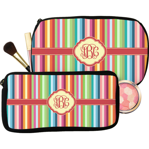 Retro Vertical Stripes Makeup Kit Aggregate