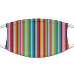 Retro Vertical Stripes Cloth Face Mask (T-Shirt Fabric)