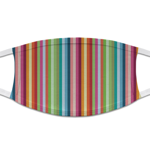 Custom Retro Vertical Stripes Cloth Face Mask (T-Shirt Fabric)