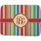 Retro Vertical Stripes Memory Foam Bath Mat - 48"x36" (Personalized)