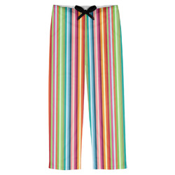 Retro Vertical Stripes Mens Pajama Pants