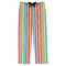 Retro Vertical Stripes Mens Pajama Pants - Flat