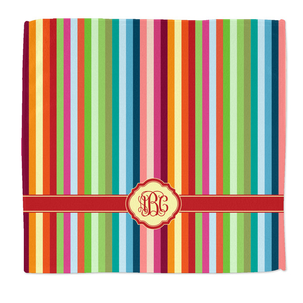 Custom Retro Vertical Stripes Microfiber Dish Rag (Personalized)