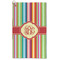 Retro Vertical Stripes Microfiber Golf Towel - Large (Personalized)