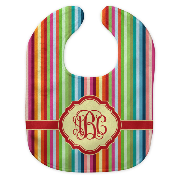 Retro Vertical Stripes New Bib Flat Approval