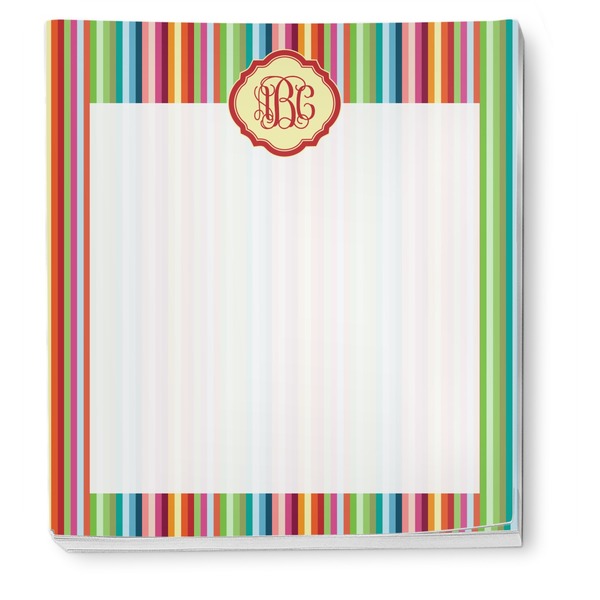 Retro Vertical Stripes Notepad - Apvl
