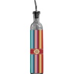Retro Vertical Stripes Oil Dispenser Bottle (Personalized)