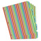 Retro Vertical Stripes Page Dividers - Set of 5 - Main/Front