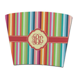 Retro Vertical Stripes Party Cup Sleeve - without bottom (Personalized)