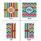 Retro Vertical Stripes Party Favor Gift Bag - Gloss - Approval