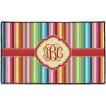 Retro Vertical Stripes Door Mat - 60"x36" (Personalized)