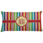 Retro Vertical Stripes Pillow Case - King (Personalized)