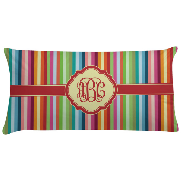 Custom Retro Vertical Stripes Pillow Case (Personalized)
