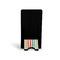 Retro Vertical Stripes Phone Stand - Back